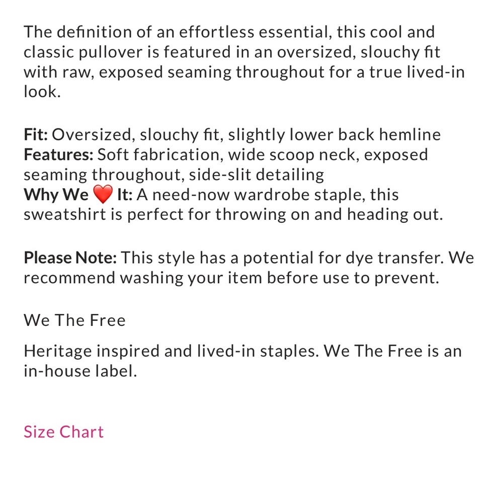 Free People Charcoal Oversized Pullover Sweatshirt - Picture 12 of 12